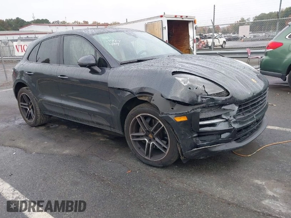 2021 Porsche Macan with VIN WP1AA2A51MLB17984, listed as a IAAI auction lot 40779673 with 55,627 mi miles and . Bid and sale history available at DreamBid. Image 1.