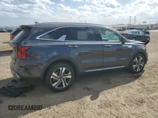 2024 Kia Sorento EX with VIN KNDRHDLG1R5258625, listed as a Copart auction lot 56949095 with 11,112 mi miles and Salvage title. Bid and sale history available at DreamBid. Image 3.
