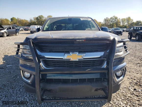 2019 Chevrolet Colorado 4WD LT with VIN 1GCGTCEN8K1357287, listed as a Copart auction lot 76434064 with 86,400 mi miles and Salvage Title. Bid and sale history available at carsss.com. Image 5.