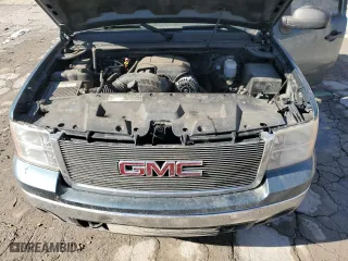 2008 GMC Sierra 1500 SLE1 with VIN 2GTEK13M281203766, listed as a Copart auction lot 46125255 with 0 mi miles and Salvage Title. Bid and sale history available at carsss.com. Image 12.