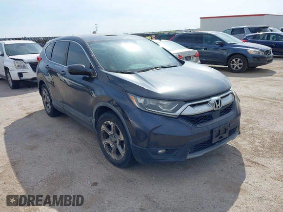 2017 Honda CR-V EX-L with VIN 7FARW1H86HE046035, listed as a IAAI auction lot 41871648 with 186,548 mi miles. Bid and sale history available at carsss.com. Image 1.