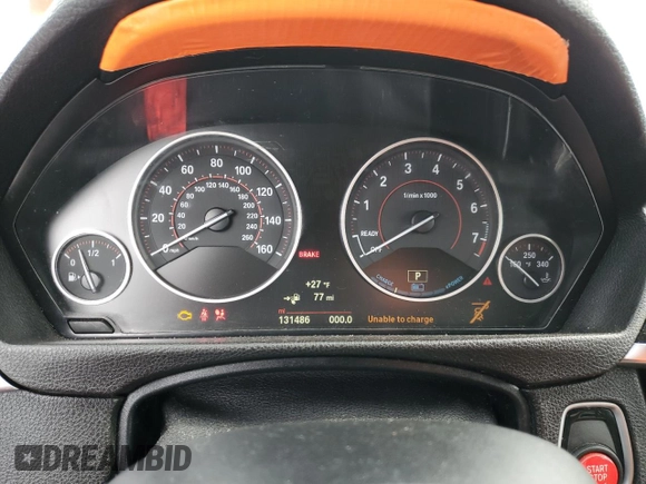 2018 BMW 3 Series 330e iPerformance with VIN WBA8E1C54JA167505, listed as a Copart auction lot 45371995 with 131,486 mi miles and Clean Title. Bid and sale history available at carsss.com. Image 9.