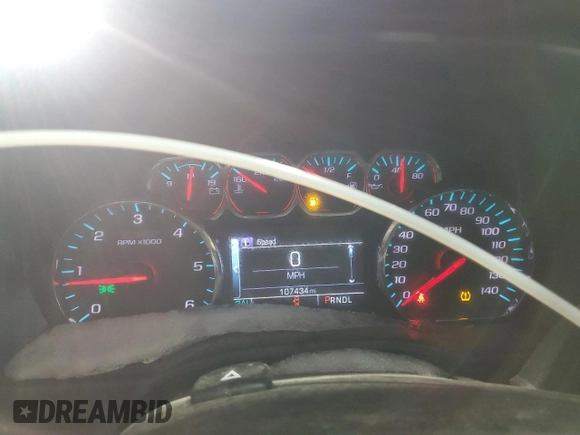 2017 Chevrolet Silverado 1500 LT with VIN 1GCVKREC2HZ386290, listed as a Copart auction lot 45632725 with 107,434 mi miles and Non Repairable. Bid and sale history available at DreamBid. Image 9.