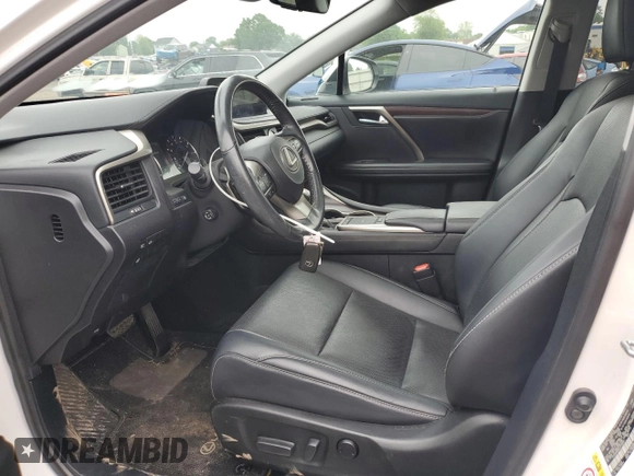 2020 Lexus RX 350 with VIN 2T2HZMDA8LC216641, listed as a Copart auction lot 56556085 with 87,646 mi miles and Salvage title. Bid and sale history available at DreamBid. Image 7.
