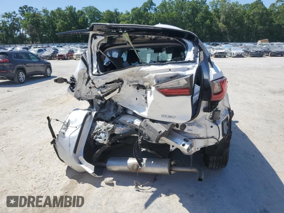 2021 Lexus RX 350 with VIN 2T2HZMDA2MC262225, listed as a Copart auction lot 53744685 with Not provided miles and Salvage title. Bid and sale history available at DreamBid. Image 6.