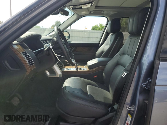 2019 Land Rover Range Rover HSE with VIN SALGS2SV8KA525147, listed as a Copart auction lot 63260595 with 47,219 mi miles and Salvage title. Bid and sale history available at DreamBid. Image 7.