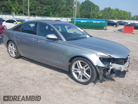 2015 Audi A6 Premium Plus with VIN WAUGFAFC7FN005497, listed as a IAAI auction lot 42402477 with 79,334 mi miles and . Bid and sale history available at DreamBid. Image 1.