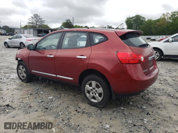 2013 Nissan Rogue S with VIN JN8AS5MT6DW008157, listed as a Copart auction lot 52079355 with 199,578 mi miles and Salvage Title. Bid and sale history available at carsss.com. Image 2.
