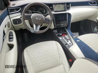 2023 Infiniti QX50 Autograph with VIN 3PCAJ5DB6PF103025, listed as a Copart auction lot 58462355 with 9,100 mi miles and Salvage title. Bid and sale history available at DreamBid. Image 8.