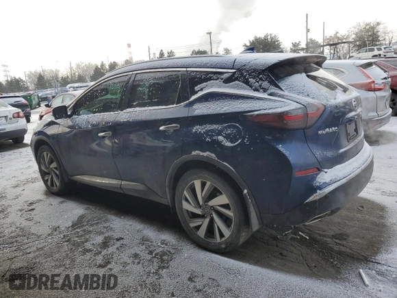 2020 Nissan Murano SL z VIN 5N1AZ2CS4LN171050, wystawiony jako Copart lot #45986625 z przebiegiem 73 975 mil mil oraz Szkoda całkowita • Salvage title. Historia ofert i sprzedaży dostępna na DreamBid. Obrazek 2.