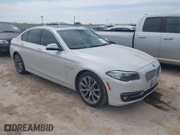 2014 BMW 5 Series 535i with VIN WBA5B1C50ED482866, listed as a IAAI auction lot 41963827 with 150,751 mi miles and . Bid and sale history available at carsss.com. Image 1.