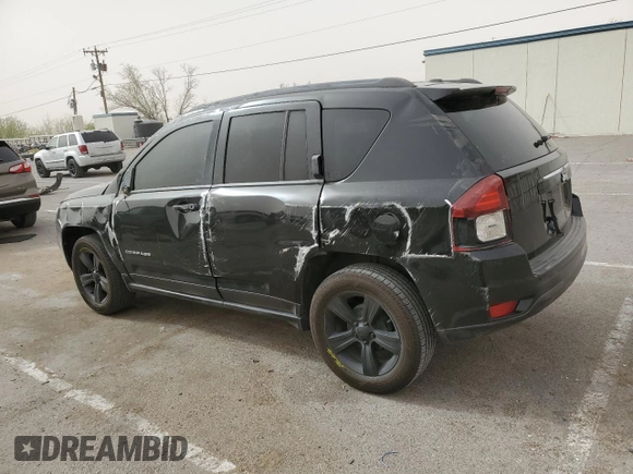 2016 Jeep Compass Sport with VIN 1C4NJCBA2GD525400, listed as a Copart auction lot 51440685 with 163,830 mi miles and Salvage title. Bid and sale history available at DreamBid. Image 2.