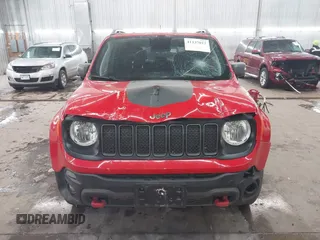 2019 Jeep Renegade Trailhawk with VIN ZACNJBC16KPK31076, listed as a IAAI auction lot 41137012 with 92,740 mi miles and . Bid and sale history available at DreamBid. Image 12.