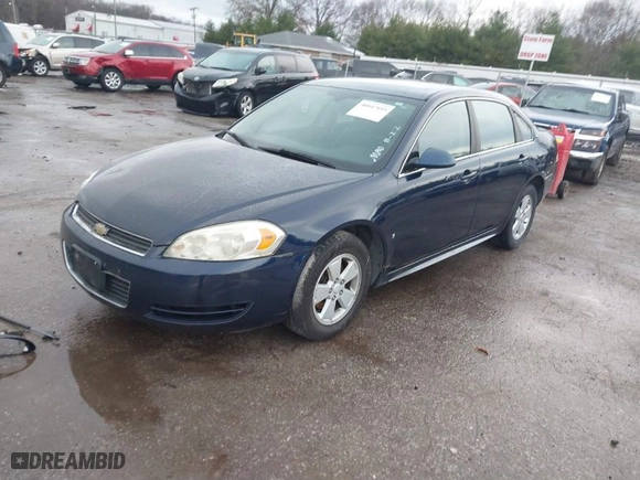 2009 Chevrolet Impala 3.5L LT with VIN 2G1WT57K491270882, listed as a IAAI auction lot 40847193 with NaN miles. Bid and sale history available at carsss.com. Image 2.