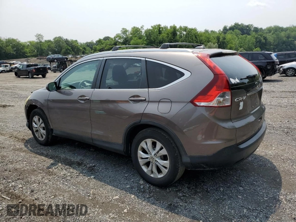 2013 Honda CR-V EX-L z VIN 5J6RM4H70DL066051, wystawiony jako Copart lot #60249495 z przebiegiem 329 205 mil mil oraz Szkoda całkowita • Salvage title. Historia ofert i sprzedaży dostępna na DreamBid. Obrazek 2.