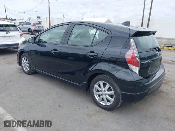 2017 Toyota Prius One with VIN JTDKDTB37H1596977, listed as a IAAI auction lot 42053033 with 34,562 mi miles. Bid and sale history available at carsss.com. Image 3.