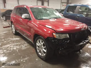 2014 Jeep Grand Cherokee Summit with VIN 1C4RJFJM9EC355540, listed as a IAAI auction lot 41341535 with 276,715 mi miles. Bid and sale history available at carsss.com. Image 1.