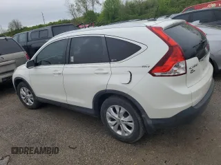 2012 Honda CR-V EX-L with VIN 5J6RM3H72CL033948, listed as a Copart auction lot 49062174 with 121,067 mi miles and Salvage Title. Bid and sale history available at carsss.com. Image 2.