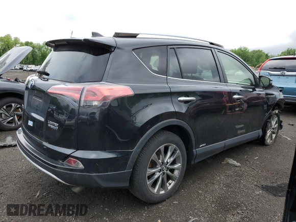 2016 Toyota RAV4 Limited with VIN JTMDJREV4GD008273, listed as a Copart auction lot 55417875 with 196,195 mi miles and Salvage title. Bid and sale history available at DreamBid. Image 3.