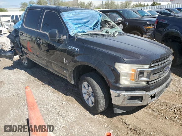 2018 Ford F-150 XL with VIN 1FTEW1CB8JKD85174, listed as a Copart auction lot 54209275 with Not provided miles and Salvage title. Bid and sale history available at DreamBid. Image 4.