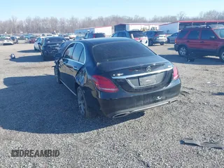 2015 Mercedes-Benz C-Class C 300 Luxury with VIN 55SWF4KBXFU028721, listed as a IAAI auction lot 41735042 with 110,142 mi miles. Bid and sale history available at carsss.com. Image 3.