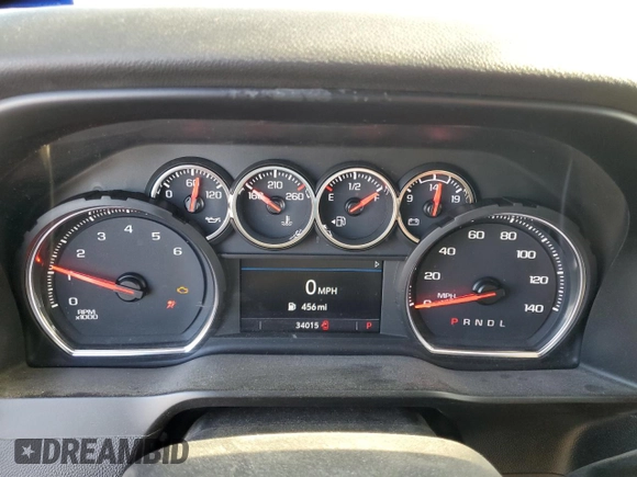 2021 Chevrolet Silverado 1500 Work Truck with VIN 3GCNWAEH9MG275148, listed as a Copart auction lot 75474454 with 34,015 mi miles and Salvage Title. Bid and sale history available at carsss.com. Image 9.