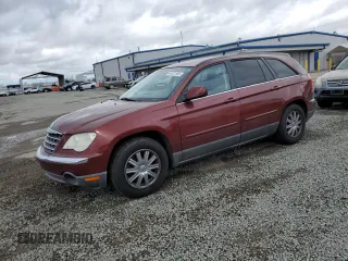 2007 Chrysler Pacifica Touring with VIN 2A8GM68X37R365286, listed as a Copart auction lot 48721595 with 98,989 mi miles and Salvage Title. Bid and sale history available at carsss.com. Image 1.