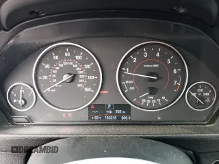 2014 BMW 4 Series 435i with VIN WBA3R1C51EK192943, listed as a Copart auction lot 55360855 with 163,316 mi miles and Clean Title. Bid and sale history available at carsss.com. Image 9.