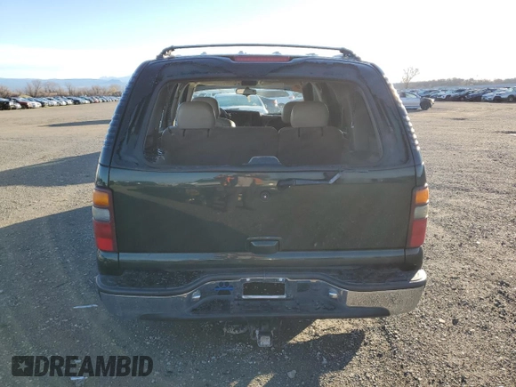 2001 GMC Yukon SLT with VIN 1GKEK13T31R208399, listed as a Copart auction lot 86766334 with 0 mi miles and Salvage Title. Bid and sale history available at carsss.com. Image 6.