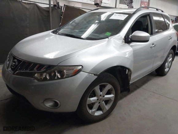 2009 Nissan Murano S with VIN JN8AZ18U99W016297, listed as a IAAI auction lot 41799274 with 161,727 mi miles. Bid and sale history available at carsss.com. Image 17.
