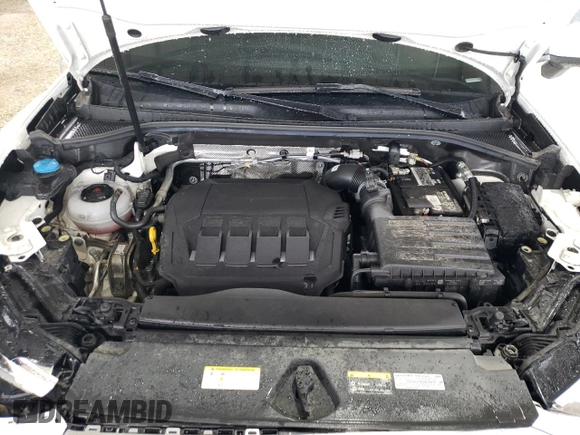 2021 Audi Q3 Premium with VIN WA1AUCF3XM1094216, listed as a Copart auction lot 58710615 with 86,743 mi miles and Salvage title. Bid and sale history available at DreamBid. Image 12.