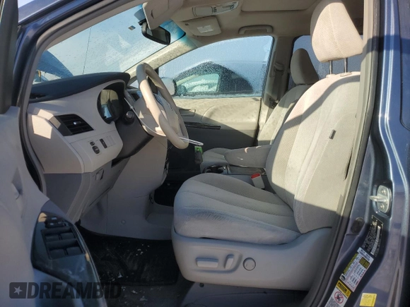 2013 Toyota Sienna LE AAS with VIN 5TDKK3DC4DS355829, listed as a Copart auction lot 41660235 with 99,517 mi miles and Salvage title. Bid and sale history available at DreamBid. Image 7.