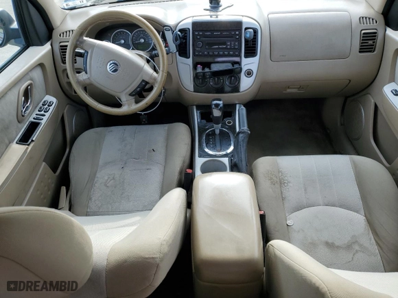 2007 Mercury Mariner Luxury with VIN 4M2CU91167KJ17684, listed as a Copart auction lot 44771875 with 192,213 mi miles and Salvage Title. Bid and sale history available at carsss.com. Image 8.
