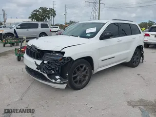2019 Jeep Grand Cherokee Limited with VIN 1C4RJEBG1KC571722, listed as a IAAI auction lot 41485012 with 37,302 mi miles. Bid and sale history available at carsss.com. Image 21.