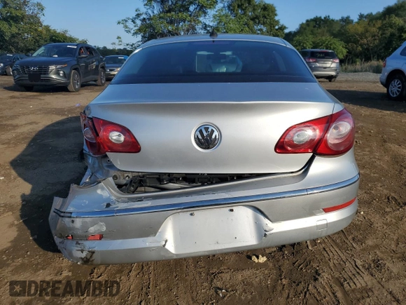 2010 Volkswagen CC Sport with VIN WVWML7AN4AE503708, listed as a Copart auction lot 74098454 with 199,915 mi miles and Salvage Title. Bid and sale history available at carsss.com. Image 6.