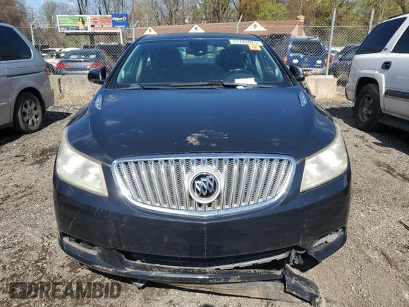 2011 Buick LaCrosse CXL with VIN 1G4GD5ED9BF193997, listed as a Copart auction lot 51745925 with 162,436 mi miles and Salvage title. Bid and sale history available at DreamBid. Image 5.