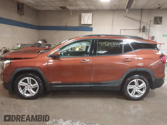 2019 GMC Terrain SLE z VIN 3GKALTEX0KL234782, wystawiony jako IAAI lot #41924354 z przebiegiem 128 732 mil mil oraz . Historia ofert i sprzedaży dostępna na DreamBid. Obrazek 14.