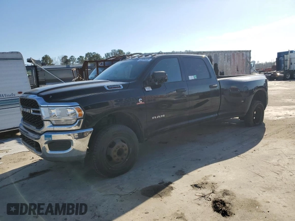 2021 Ram 3500 Tradesman with VIN 3C63RRGL1MG567270, listed as a Copart auction lot 43594535 with 0 mi miles and Clean Title. Bid and sale history available at carsss.com. Image 1.