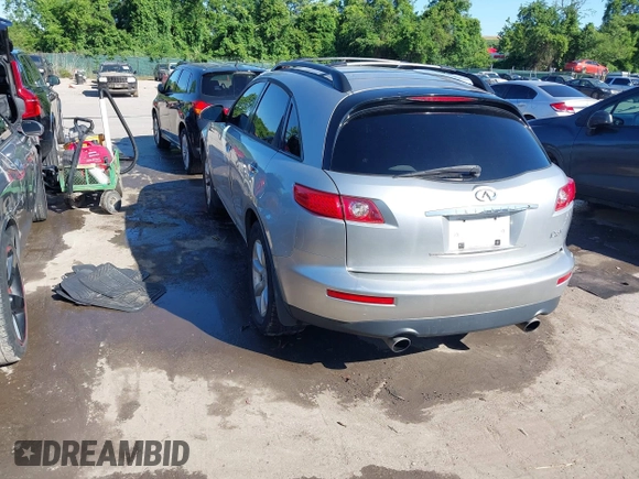 2004 Infiniti FX with VIN JNRAS08W44X224845, listed as a IAAI auction lot 42300317 with 221,647 mi miles and . Bid and sale history available at DreamBid. Image 3.