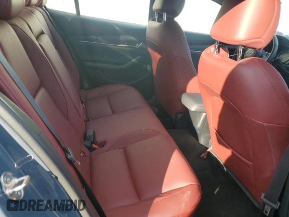 2025 Mazda 3 S Carbon Edition with VIN 3MZBPBCM5SM456474, listed as a Copart auction lot 43121065 with 3,616 mi miles and Clean Title. Bid and sale history available at DreamBid. Image 10.