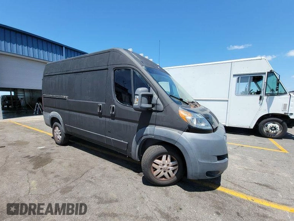2014 Ram ProMaster Cargo with VIN 3C6TRVBG3EE118799, listed as a IAAI auction lot 42144888 with 126,170 mi miles and . Bid and sale history available at DreamBid. Image 1.