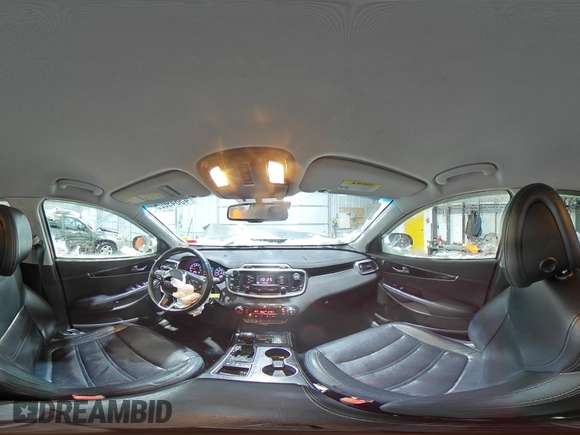 2016 Kia Sorento EX with VIN 5XYPHDA15GG003728, listed as a Copart auction lot 43849025 with 142,620 mi miles and Salvage Title. Bid and sale history available at DreamBid. Image 13.