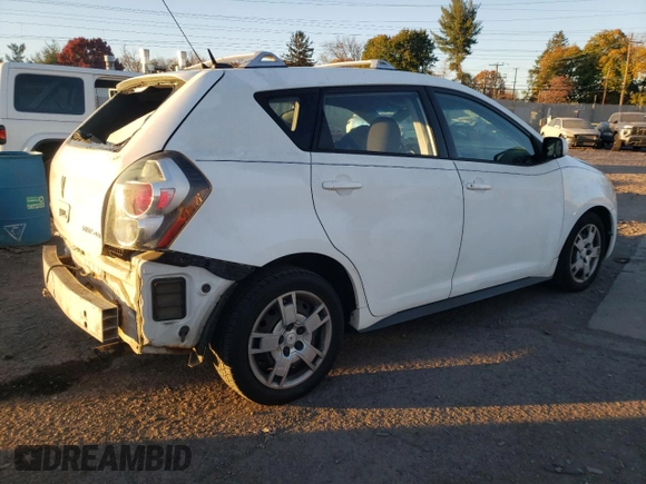 2009 Pontiac Vibe with VIN 5Y2SM67049Z408533, listed as a Copart auction lot 78808934 with 155,604 mi miles and Salvage Title. Bid and sale history available at carsss.com. Image 3.