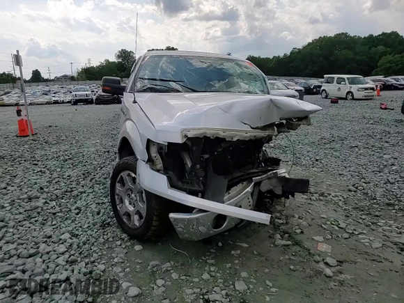 2010 Ford F-150 XL with VIN 1FTFW1EV8AFD85065, listed as a Copart auction lot 57336145 with Not provided miles and Salvage title. Bid and sale history available at DreamBid. Image 13.
