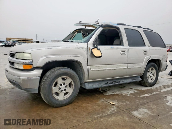 2004 Chevrolet Tahoe LS z VIN 1GNEC13Z14R249851, wystawiony jako Copart lot #48236485 z przebiegiem 185 088 mil mil oraz Szkoda całkowita • Salvage title. Historia ofert i sprzedaży dostępna na DreamBid. Obrazek 1.