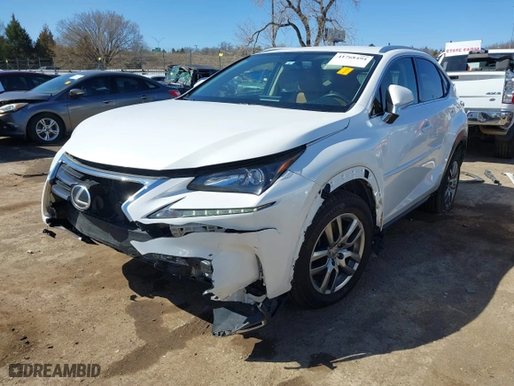 2015 Lexus NX 200t with VIN JTJYARBZ4F2013490, listed as a IAAI auction lot 41768494 with 160,183 mi miles. Bid and sale history available at carsss.com. Image 19.