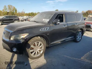 2011 Infiniti QX56 7-passenger with VIN JN8AZ2NEXB9004537, listed as a Copart auction lot 77822704 with 239,400 mi miles and Clean Title. Bid and sale history available at carsss.com. Image 1.