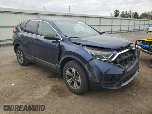 2018 Honda CR-V LX with VIN 2HKRW6H30JH224400, listed as a Copart auction lot 53945185 with 0 mi miles and Salvage Title. Bid and sale history available at carsss.com. Image 4.