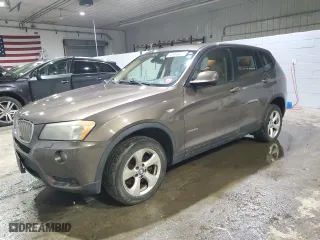 2011 BMW X3 28i with VIN 5UXWX5C51BL713581, listed as a Copart auction lot 46649675 with NaN miles and Salvage Title. Bid and sale history available at carsss.com. Image 1.