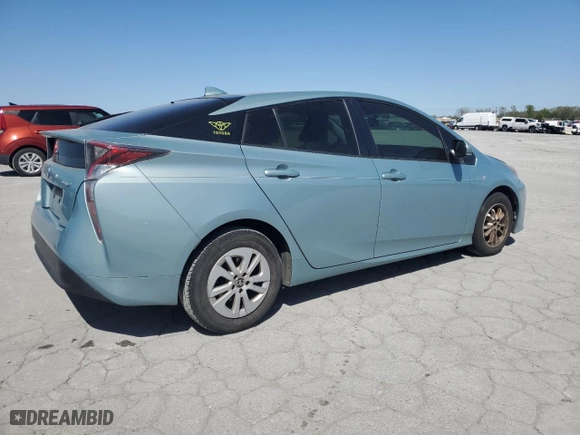 2016 Toyota Prius Two with VIN JTDKBRFU0G3503411, listed as a Copart auction lot 52234205 with 139,443 mi miles and Salvage Title. Bid and sale history available at carsss.com. Image 3.